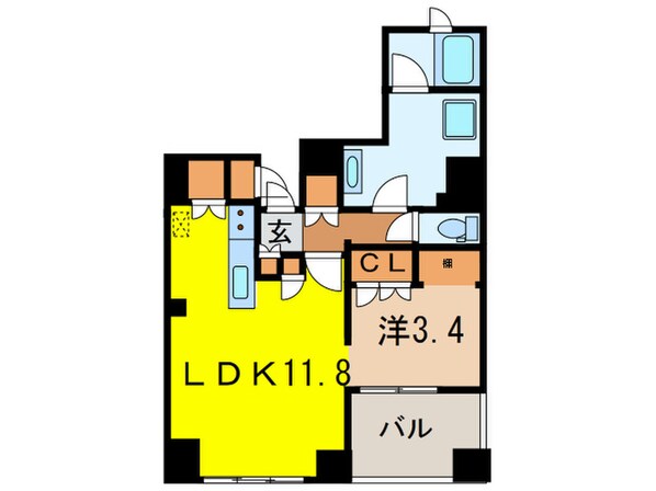 LiveFlat茅場町の物件間取画像